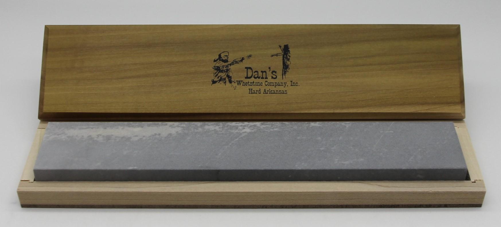 SPECIAL HARD Wide Bench Stone 12 X 2 X 1 ID 0619F14 - Dan's Whetstone